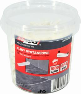 AWTools Kliny do glazury wiaderko 1000szt. / małe (AW303621) 2