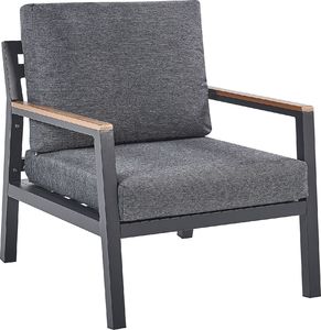 Shumee Zestaw ogrodowy 4-osobowy ciemnoszary DELIA 7