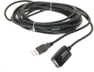 Kabel USB PremiumCord USB-A - USB-A 5 m Czarny (ku2rep5) 1