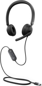 Słuchawki Microsoft Microsoft Słuchawki Modern Wireless Headset Commercial Black 8JU-00008 1