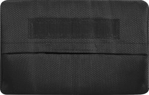 Shumee Leżak ogrodowy bujany czarny CARANO II 7