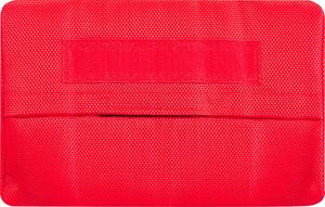 Shumee Leżak ogrodowy bujany czerwony CARANO II 7