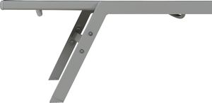 Shumee Leżak ogrodowy czarny NOLI 4