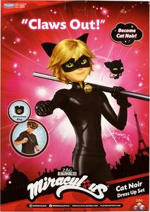 CZARNY KOT PRZEBRANIE MIRACULUM BIEDRONKA 5