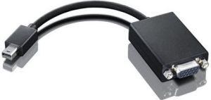 Adapter AV Lenovo DisplayPort Mini - D-Sub (VGA) czarny (0A36579) 1