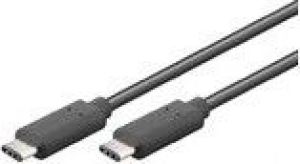 Kabel USB MicroConnect USB-C - USB-C 0.5 m Czarny (USB3.1CC0.5) 1