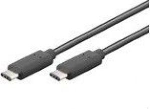 Kabel USB MicroConnect USB-C - USB-C 1 m Czarny (USB3.1CC1) 1