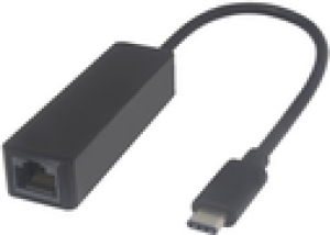 Karta sieciowa MicroConnect USB-C - RJ-45 Czarny (USB3.1CETHB) 1