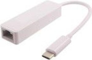 Karta sieciowa MicroConnect USB-C - RJ-45 Biały (USB3.1CETHW) 1