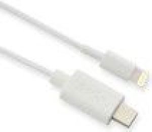 Kabel USB MicroConnect USB-C - Lightning 1 m Biały (USB3.1CL1) 1
