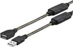 Kabel USB VivoLink USB-A - USB-A 20 m Czarny (PROUSBAAF20) 1