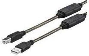Kabel USB VivoLink USB-A - micro-B 10 m Czarny (PROUSBAB10) 1