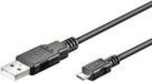 Kabel USB MicroConnect USB-A - microUSB 0.6 m Czarny (USBABMICRO0,60) 1