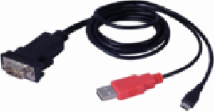 Kabel USB MicroConnect Adapter RS232 - USB, Micro USB (MICROUSBDB9) 1
