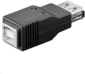 Adapter USB MicroConnect USB A - USB B Czarny (USBAFBF) 1