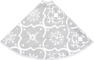 vidaXL Osłona pod choinkę Biała 5