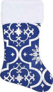 vidaXL Osłona pod choinkę Niebieska 4