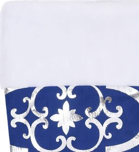 vidaXL Osłona pod choinkę Niebieska 7