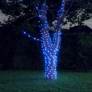 vidaXL Solarne lampki dekoracyjne, 5 szt., 5x200 LED, niebieskie 1