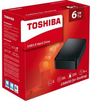 Dysk zewnętrzny HDD Toshiba HDD 6 TB Czarny (HDWC360EK3JA) 2
