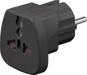 MicroConnect Universal adapter black (PETRAVEL-B) 1