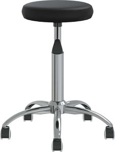 Krzesło biurowe vidaXL Czarne 4