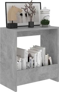 vidaXL Stolik boczny, szarość betonu, 50x26x50 cm, płyta wiórowa 3