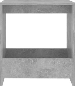 vidaXL Stolik boczny, szarość betonu, 50x26x50 cm, płyta wiórowa 4
