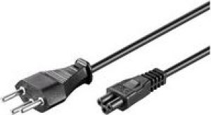Kabel zasilający MicroConnect Swiss - C5, 1.8m, czarny (PE160818) 1