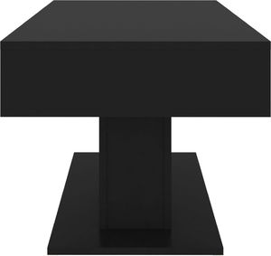 vidaXL Stolik kawowy, czarny, 96x50x45 cm, płyta wiórowa 5