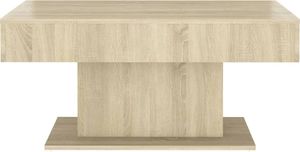 vidaXL Stolik kawowy, dąb sonoma, 96x50x45 cm, płyta wiórowa 4