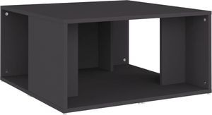 vidaXL Stoliki kawowe, 4 szt., szare, 33x33x33 cm, płyta wiórowa 8