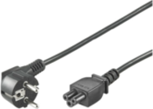 Kabel zasilający MicroConnect IEC 320 C5, 0.5m (PE010805) 1