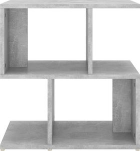vidaXL Szafka nocna, szarość betonu, 50x30x51,5 cm, płyta wiórowa 5