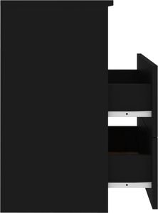 vidaXL Szafki nocne, 2 szt., czarne, 50x32x60 cm 8