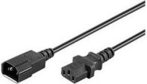 Kabel zasilający MicroConnect Przedłużający, C13 - C14, 1m (PE040610) 1