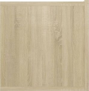 vidaXL Szafki wiszące pod TV, dąb sonoma, 60x30x30 cm 6