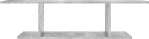 vidaXL Wisząca szafka telewizyjna, szarość betonu, 103x30x26,5 cm 4