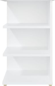 vidaXL Szafka boczna, biała, 35x35x55 cm, płyta wiórowa 4