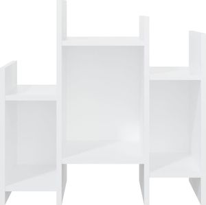 vidaXL Szafka boczna, biała, 60x26x60 cm, płyta wiórowa 5