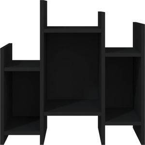 vidaXL Szafka boczna, czarna, 60x26x60 cm, płyta wiórowa 5