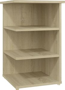 vidaXL Szafka boczna, dąb sonoma, 35x35x55 cm, płyta wiórowa 2