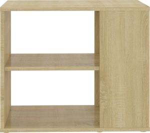 vidaXL Szafka boczna, dąb sonoma, 60x30x50 cm, płyta wiórowa 4