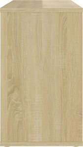 vidaXL Szafka boczna, dąb sonoma, 60x30x50 cm, płyta wiórowa 5