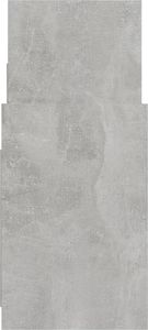 vidaXL Szafka boczna, szarość betonu, 60x26x60 cm, płyta wiórowa 6
