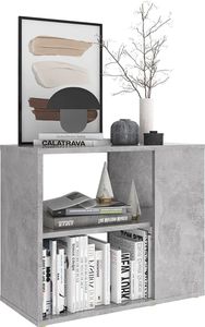 vidaXL Szafka boczna, szarość betonu, 60x30x50 cm, płyta wiórowa 3