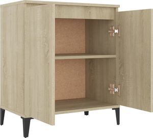 vidaXL Szafka, kolor dąb sonoma, 60x35x70 cm, płyta wiórowa 4