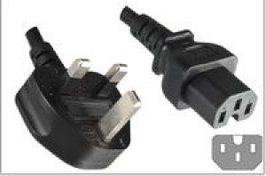 Kabel zasilający MicroConnect UK BS-1363 - C15, 2m (PE090420C15) 1