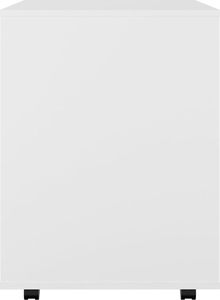 vidaXL Szafka na kółkach, biała, 60x53x72 cm, płyta wiórowa 7