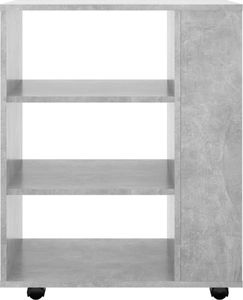 vidaXL Szafka na kółkach, szarość betonu, 60x35x75 cm, płyta wiórowa 6